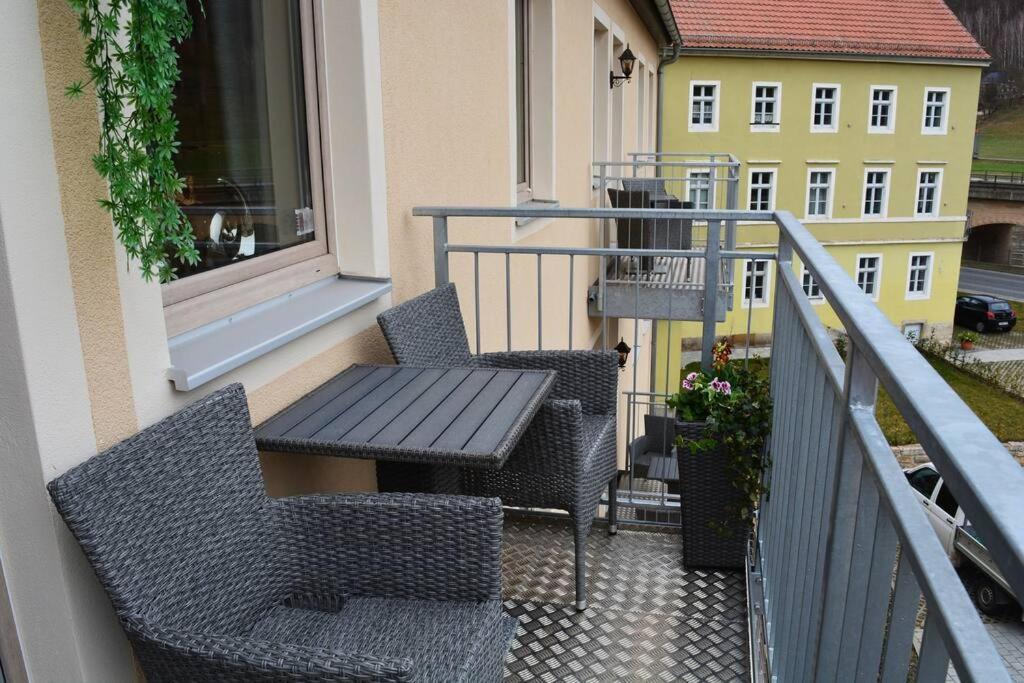 Apartmán Elbtalblick Koenigstein Im Deutschen Haus Exteriér fotografie